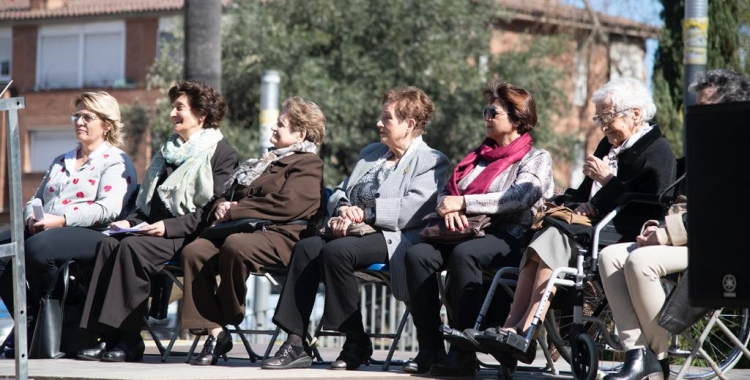 Les Dones del Tèxtil en l'acte d'homenatge | Helena Molist