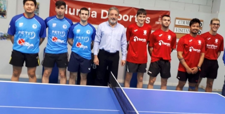 Només contra el líder Tranvía de Murcia va claudicar el Club | CNS Tennis Taula