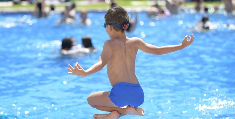 L'estona a la piscina és un dels moments més desitjats als Casals d'Estiu | Roger Benet