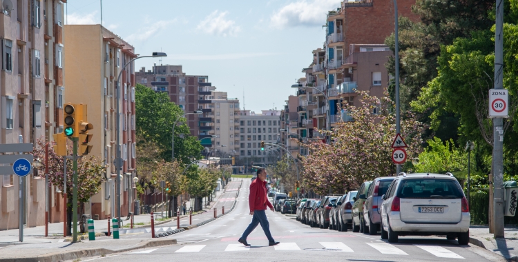 L'avinguda de la Concòrdia, sense trànsit | Roger Benet