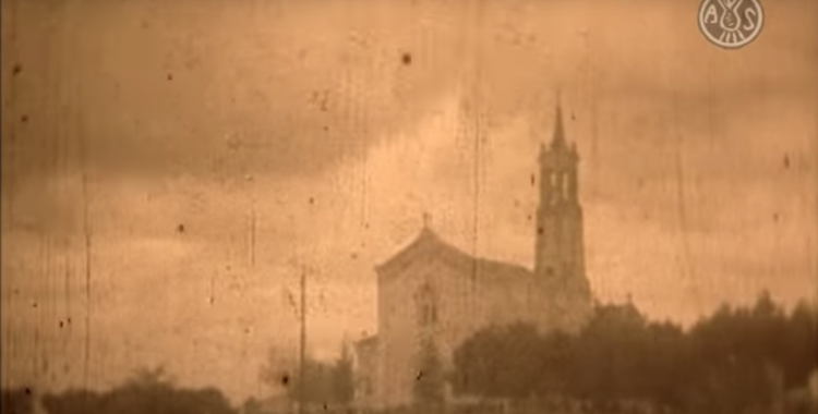 Fotograma del vídeo de l'Aplec de 1934 | Arxiu Històric de Sabadell