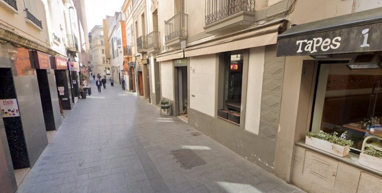 El carrer de l'Advocat Cirera, al centre, queda tallat al trànsit a partir del pròxim dilluns | Cedida