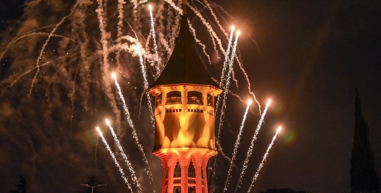 Castell de focs en motiu del centenari de la Torre de l'Aigua | Roger Benet