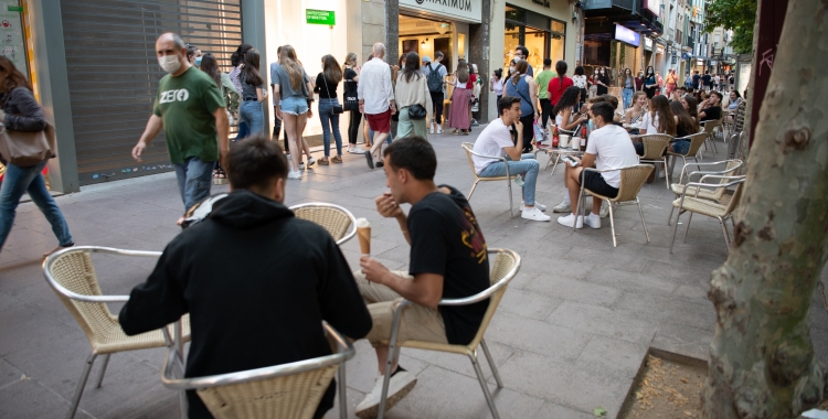 Carrers plens a Sabadell en el primer dia de la fase 1 | Roger Benet