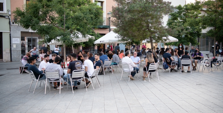 Les terrasses de Sabadell plenes en plena fase 1 | Roger Benet
