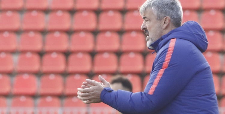 Fernández, en un partit quan era entrenador de l'Atlético 'B' | Atlético de Madrid