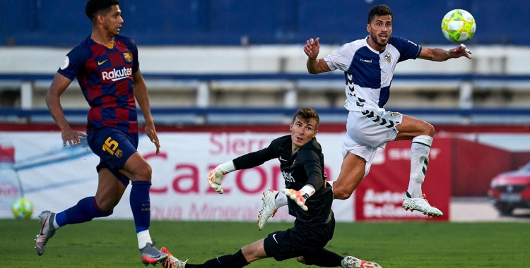 El decisiu gol de Néstor Querol que val un ascens | Pedro Salado