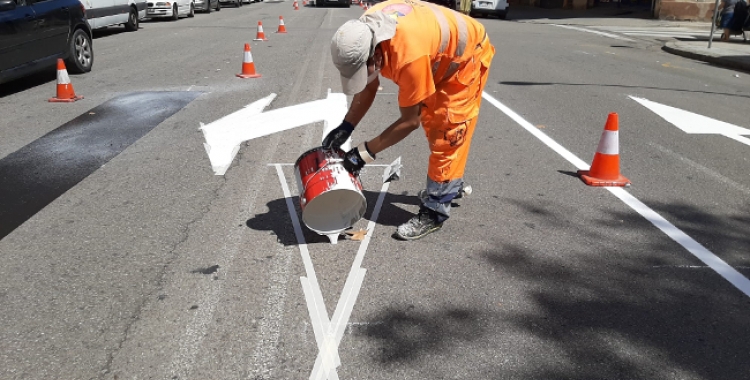 La mesura suposa eliminar un carril per cada sentit de circulació | Cedida