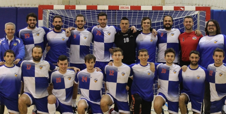 Plantilla creualtenca que ha aconseguit l'ascens a Nacional | Creu Alta Sabadell Handbol