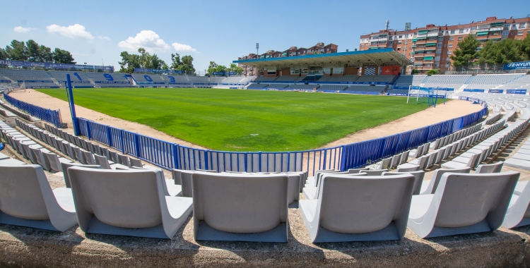 Les obres de l'estadi ja han començat i s'allargaran durant les pròximes setmanes | Roger Benet