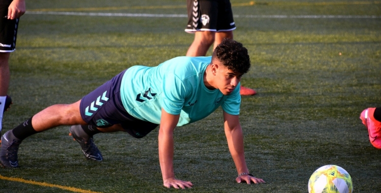El juvenil del Sabadell ja es va exercitar ahir per primer cop aquesta temporada | CE Sabadell