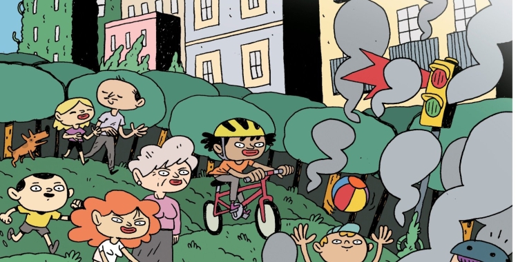 Demanen mesures per transformar la mobilitat i reduir el vehicle privat per protegir la salut. 