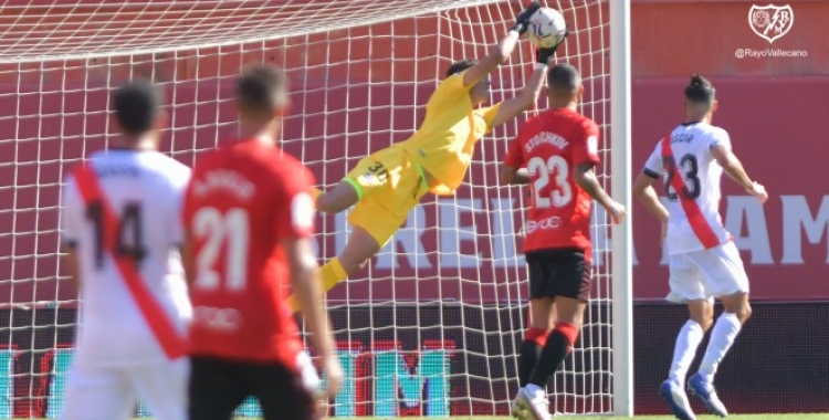 El porter Morro va ser decisiu a Palma perquè el Rayo no hagi encaixat encara cap gol | Rayo Vallecano