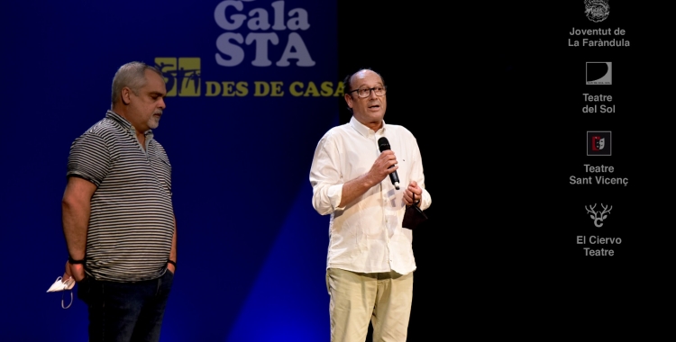 Salva Peig i Jordi Cascales a la gal·la | Josep Ubia