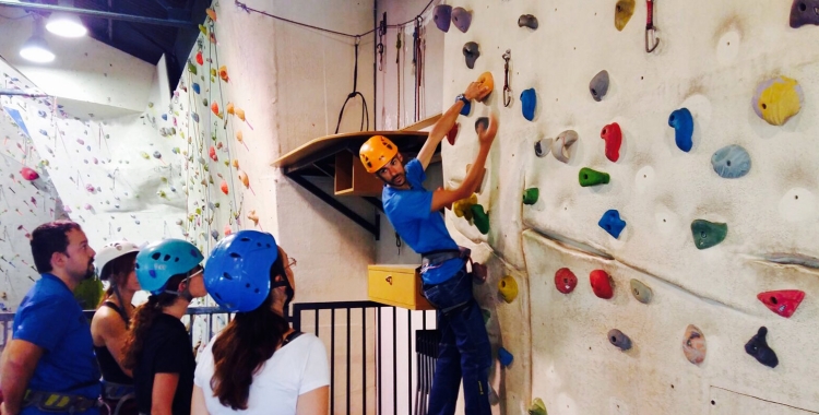 La Panxa del Bou és una escola d’escalada de Sabadell amb més de 10 anys d'història