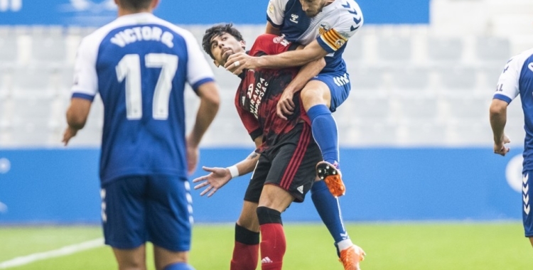 Coch, en una acció contra el Mirandés