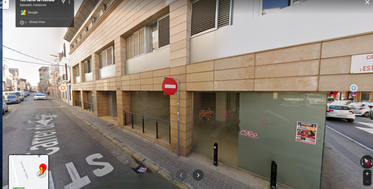 Imatge del nou local al carrer Estrella | Google Maps