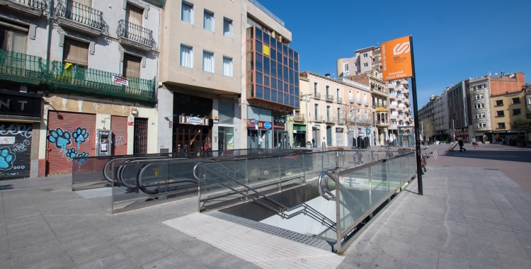 Accés a l'estació Sabadell Plaça Major dels FGC | Roger Benet