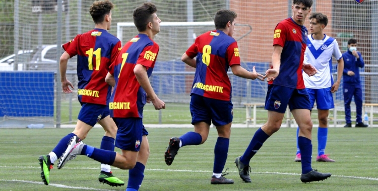 Imatge del partit de pretemporada jugat fa un mes contra l'Europa | @CEMercantil