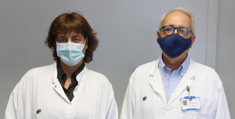 Els investigadors de l'estudi, Gemma Gomà i Antoni Artigas/ Cedida Taulí
