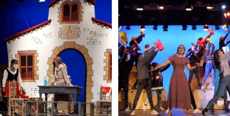 Vols saber com es preparen, en temps de coronavirus, per a l'estrena de les obres 'No sé què vull ser' i 'La caputxeta vermella' al Teatre Sant Vicenç? N'hem parlat amb els seus directors