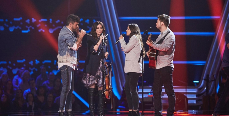 El sabadellenc Oriol Padrós i la barcelonina Marina Prades ens expliquen la seva experiència al programa 'La voz' d'Antena 3