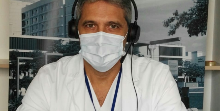 Enrique Casado (Taulí): "Els pacients de coronavirus amb dèficit de vitamina D pateixen més complicacions"