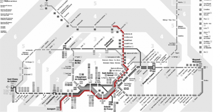 Llum verd a licitar les obres que permetran la connexió directa entre l'Aeroport del Prat i l'R4 de Sabadell