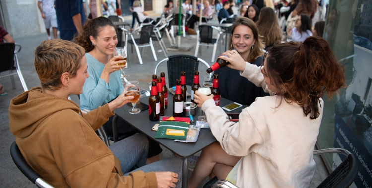 Terrasses obertes durant la primera desescalada | Roger Benet