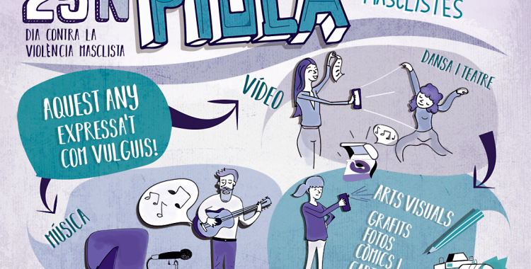 En marxa la 8a edició del concurs “Piula per unes relacions igualitàries i lliures de violències masclistes” amb  diversesnovetats