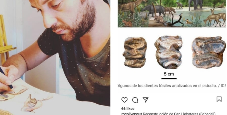 Montse Cascante, cap d'il·lustració escola Illa: "La il·lustració científica no s'extingirà" 