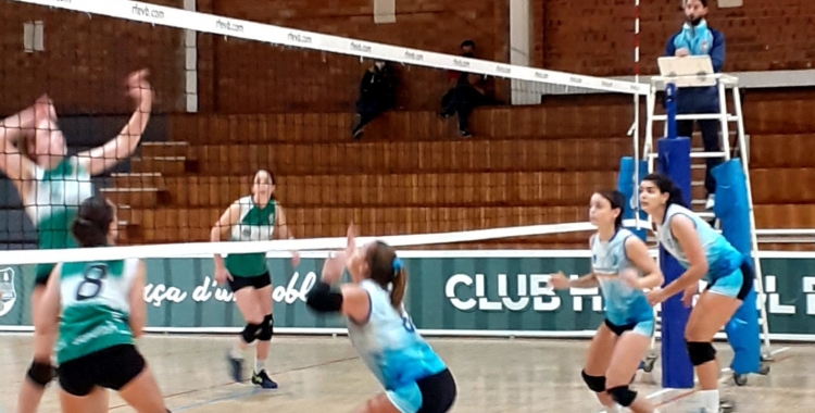 El CNS femení, nou líder de la Primera Nacional de Voleibol | @handbolbordils