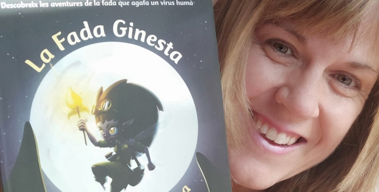 El llibre de La Fada Ginesta i la seva autora, Anna Muro | Cedida