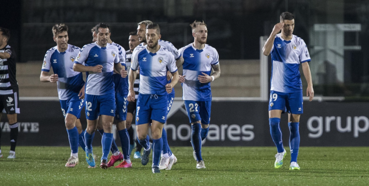 Celebració arlequinada després d'un dels dos gols | LaLiga