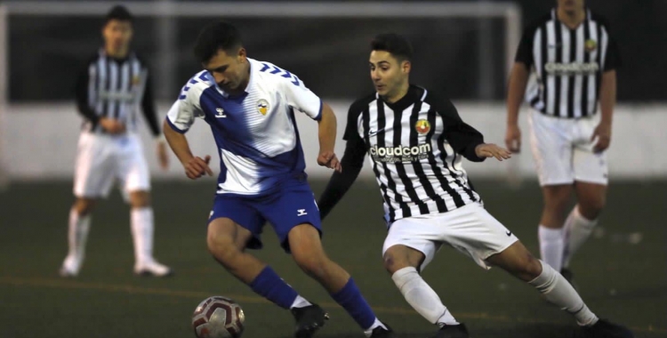 El Sabadell juvenil ve de rascar el primer punt fora de casa al camp del Jàbac | @marcelv_foto