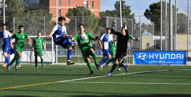 El juvenil del Centre d'Esports Sabadell vol acabar l'any amb victòria | @futbaseces