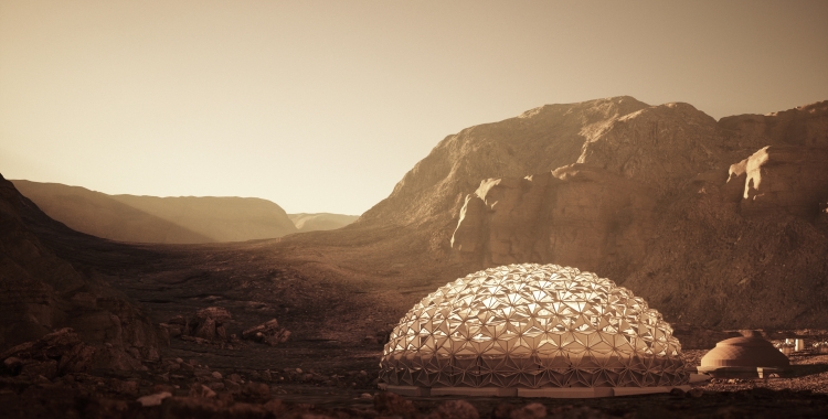 Nüwa, un projecte de ciutat autosuficient a Mart per acollir un milió d'habitants