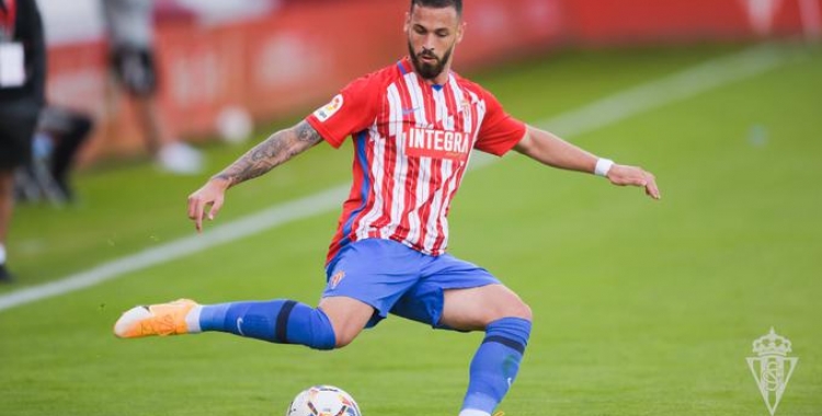 Álvaro Vázquez va veure porteria aquesta temporada contra la Ponferradina | Sporting