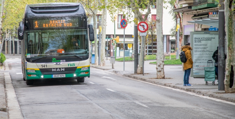 Un autobús de la TUS/ Roger Benet