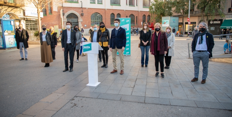 Els candidats de Junts al Mercat Central | Roger Benet 