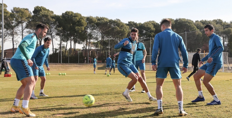 Sessió del Sabadell avui al CAR de Sant Cugat | CES