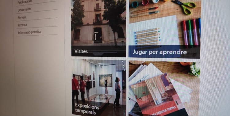  'El museu des de casa' posa diferents tipus de recursos digitals a disposició del públic | Pau Duran