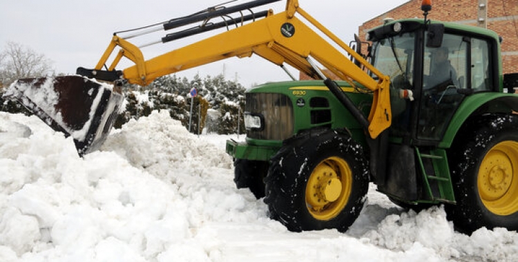 El temporal Filomena ha deixat importants nevades al país/ ACN