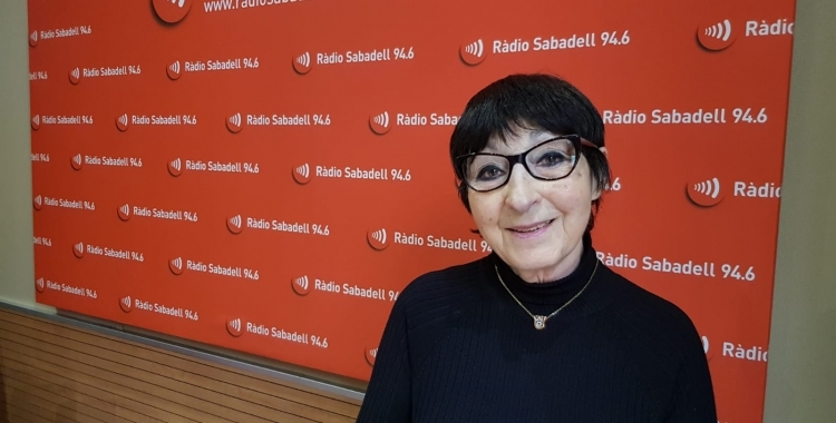 Mirna Lacambra, presidenta dels Amics de l'Òpera a Ràdio Sabadell | Arxiu