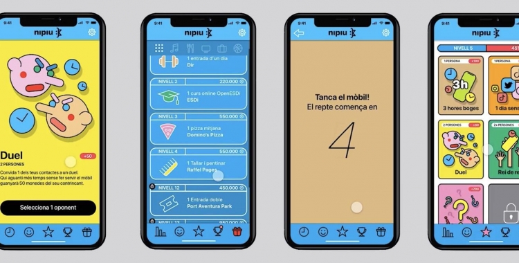 "Nipiu" proposa quatre jocs senzills, més una variant d'aquests | Cedida