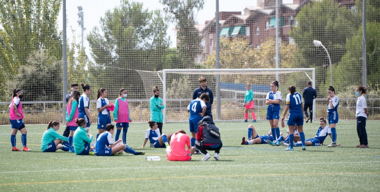 En l'únic partit jugat abans de l'aturada, el Sabadell femení va perdre 0-4 contra el Vilafranca | Roger Benet