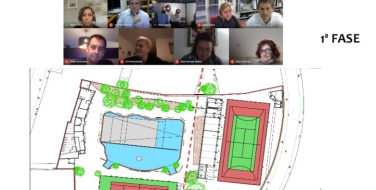 L'Ajuntament i els veïns de Nostra Llar arriben a un acord per rehabilitar una part del complex esportiu de l'Artèxtil 