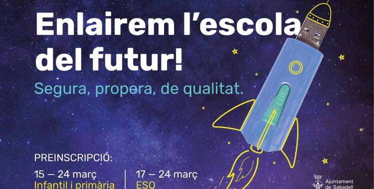 L'escola Illa crea la campanya 'Enlairem l’escola del futur. Segura, propera de qualitat'