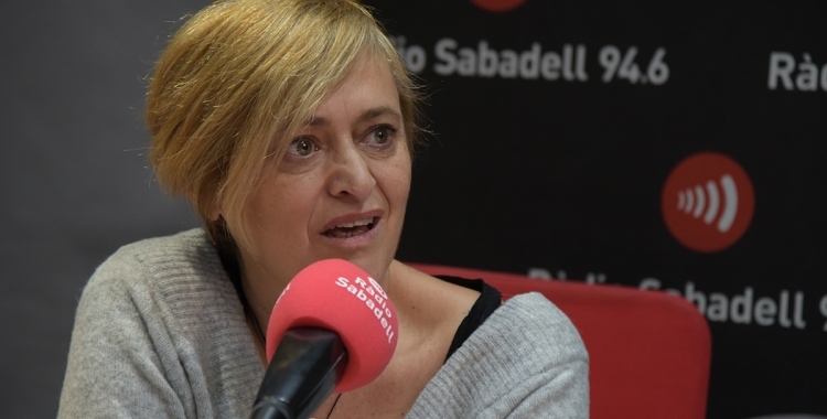 Marisol Martínez en una entrevista a Ràdio Sabadell | Roger Benet