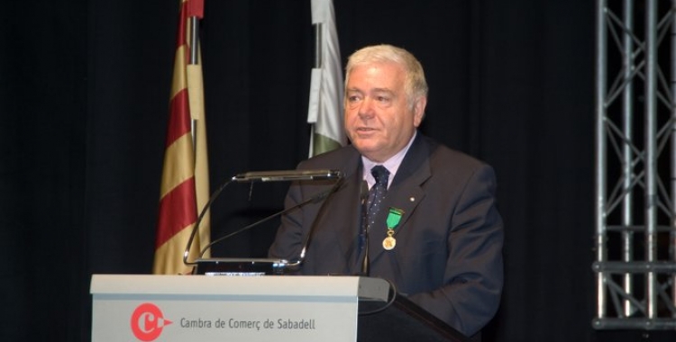 Antoni Peñarroya en una foto de la Cambra de Comerç de Sabadell | Cedida